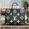 M45945-057　ルイヴィトン LOUISVUITTON 2022年最新入荷 オンザゴー GM ハンドバッグ トートバッグ ママバッグ ショッピングバッグ ウィメンズかばん 