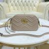 GG447632WLF-057　グッチ GUCCI 2022年最新入荷 GGマーモント スモール 斜め掛け ショルダーバッグ クロスボディバッグ レディースかばん カーフレザー 