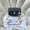 CH1787YBK-CC　シャネル CHANEL 2022年最新入荷 フラップクラッチ 斜め掛け ショルダーバッグ クロスボディバッグ レディースかばん クロスボディバッグ ラムスキン 