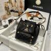 CH2318BK-CC　シャネル CHANEL 2022年最新入荷 バゲットバッグ 斜め掛け ショルダーバッグ クロスボディバッグ ドローストリングバッグ レディースかばん