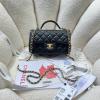 CH2431YJBK-CC　シャネル CHANEL 2022年最新入荷 ミニ トップハンドルバッグ トートバッグ 斜め掛け ショルダーバッグ クロスボディバッグ レディースかばん