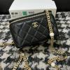 CH2937BK-CC　シャネル CHANEL 2022年最新入荷 ヴァニティー ケース 斜め掛け ショルダーバッグ クロスボディバッグ 化粧かばん