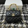 CH2944BK-CC　シャネル CHANEL 2022年最新入荷 チェーン クラッチ トップハンドルバッグ トートバッグ 斜め掛け ショルダーバッグ クロスボディバッグ レディースかばん
