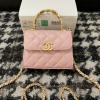 CH2944FH-CC　シャネル CHANEL 2022年最新入荷 チェーン クラッチ トップハンドルバッグ トートバッグ 斜め掛け ショルダーバッグ クロスボディバッグ レディースかばん