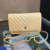 CH33814VYJXS-CC　シャネル CHANEL 2022年最新入荷 クラシック チェーンウォレット 斜めがけ ショルダーバッグ フラップバッグ ラムスキン