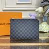 N60113-057　ルイヴィトン LOUISVUITTON 2022年最新入荷 ポシェット ジュール NM 手持ちかばん クラッチバッグ メンズバッグ ダミエグラフィットキャンパス 