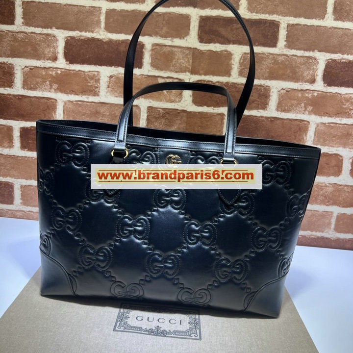 GG631685BK-057　グッチ GUCCI 2022年最新入荷 GGマトラッセ ミディアム トートバッグ トップハンドルバッグ ハンドバッグ マグネットスナップ クロージャー