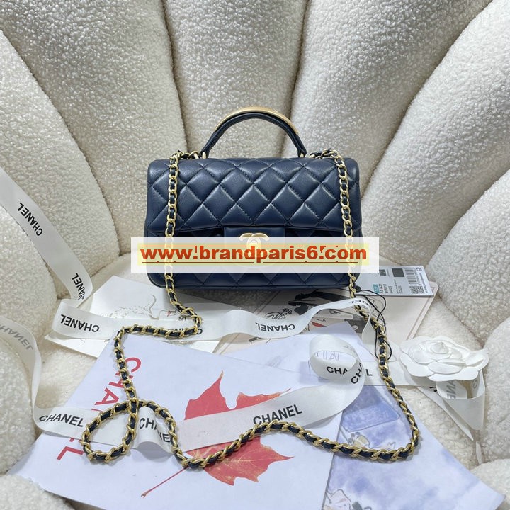 CH2431YJSL-CC　シャネル CHANEL 2022年最新入荷 ミニ トップハンドルバッグ トートバッグ 斜め掛け ショルダーバッグ クロスボディバッグ  レディースかばん