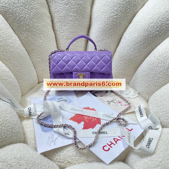 CH2431YJZS-CC　シャネル CHANEL 2022年最新入荷 ミニ トップハンドルバッグ トートバッグ 斜め掛け ショルダーバッグ クロスボディバッグ レディースかばん