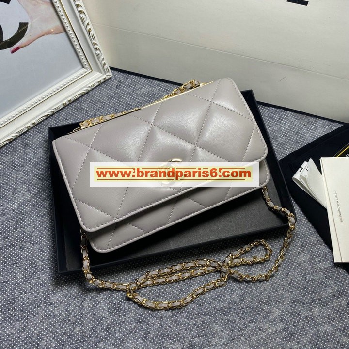 CH80982DYHS-CC　シャネル CHANEL 2022年最新入荷 クラシック チェーンウォレット 斜め掛け ショルダーバッグ クロスボディバッグ レディースかばん ラムスキン