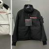 YFPD22003-MS　プラダ PRADA 2022年秋冬最新入荷 パファーコート ロングスリーブ フーディーなし ダウンジャケット 暖かい 防寒 トップスコート アウターウェア 