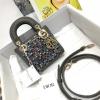 CD0856ZSH-025　クリスチャンディオール CHRISTIAN DIOR 2022年最新入荷 Lady Dior マイクロバッグ トートバッグ ハンドバッグ 2way ショルダーバッグ クロスボディバッグ レディースかばん