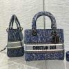 CD0565NLS-025　クリスチャンディオール CHRISTIAN DIOR 2022年最新入荷 Lady Dior トートバッグ ハンドバッグ 2way ショルダーバッグ クロスボディバッグ レディースかばん