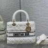 CD0565MBS-025　クリスチャンディオール CHRISTIAN DIOR 2022年最新入荷 Lady Dior トートバッグ ハンドバッグ 2way ショルダーバッグ クロスボディバッグ レディースかばん