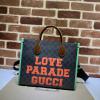 GG680956BKR-057　グッチ GUCCI 2022年最新入荷 LOYE PARADE GUCCI スモール トートバッグ トップハンドルバッグ 2way 斜め掛け ショルダーバッグ クロスボディバッグ レディースかばん