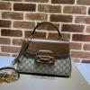 GG702049BKF-057　グッチ GUCCI 2022年最新入荷 ホースビット 1955 ミディアムバッグ トップハンドルバッグ トートバッグ ハンドバッグ 2way 斜め掛け ショルダーバッグ