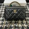 CH3012BK-CC　シャネル CHANEL 2022年最新入荷 ヴァニティー ケース トートバッグ ハンドバッグ 斜め掛け ショルダーバッグ クロスボディバッグ レディースかばん 化粧かばん