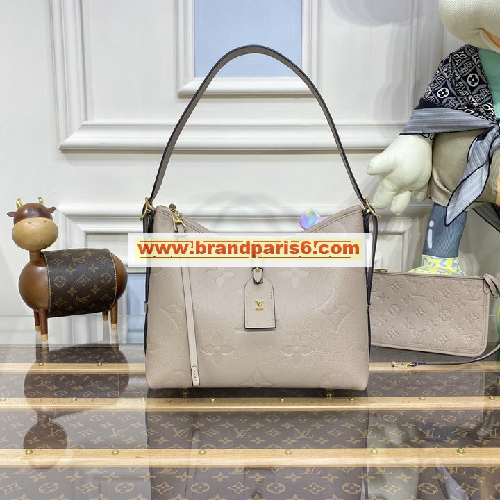 M46288H-057　ルイヴィトン LOUISVUITTON 2022年最新入荷 キャリーオール ジップ NM PM ホーボーバッグ ハンドバッグ ポーチ付き トートバッグ レディースかばん