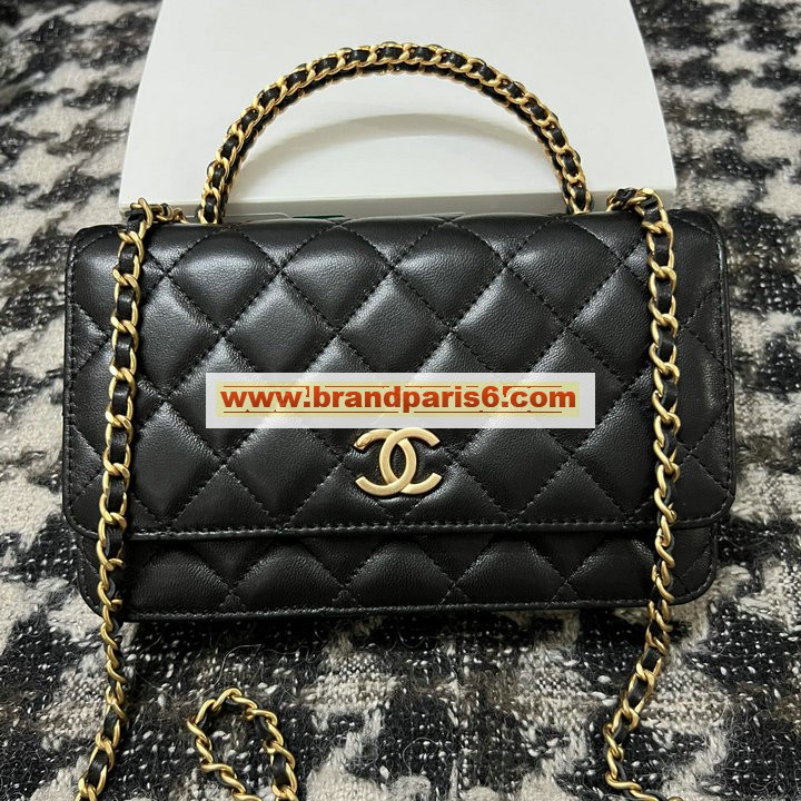 CH3009BK-CC　シャネル CHANEL 2022年最新入荷 チェーンウォレット ハンドバッグ トートバッグ 斜め掛け ショルダーバッグ クロスボディバッグ レディースかばん