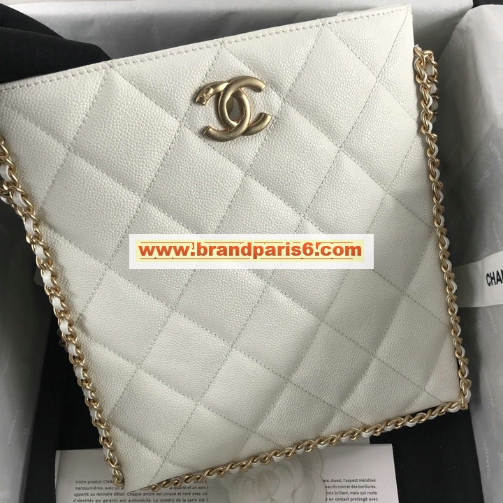 CH3470BS-CC　シャネル CHANEL 2022年最新入荷 スモール ショッピングバッグ 斜め掛け ショルダーバッグ クロスボディバッグ レディースかばん グレインド カーフスキン