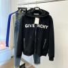 WTGV22001-JS　ジバンシー GIVENCHY 2022年秋冬最新入荷 ロングスリーブ スウェットシャツ フーデッドジャケット ファスナー開閉式 パーカー トップスコート 長袖 アウターコート