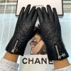 STCH22013-JS　シャネル CHANEL 2022年最新入荷 ラムスキン 手袋 レディース グローブ 冬用 防寒 全指タッチ 女性用 手袋 防風