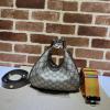 GG699409BXG-057　グッチ GUCCI 2022年最新入荷 アタッシェ スモール ショルダーバッグ トートバッグ ハンドバッグ ホーボーバッグ レディースかばん キャンパス