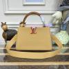 M20784-067　ルイヴィトン LOUISVUITTON 2022年最新入荷 カプシーヌ MM トップハンドルバッグ トートバッグ ハンドバッグ 2way 斜め掛け ショルダーバッグ クロスボディバッグ レディースかばん