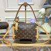 M46358-057　ルイヴィトン LOUISVUITTON 2022年最新入荷 サイド トランク PM トートバッグ 2way 斜め掛け ショルダーバッグ クロスボディバッグ