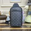 M47137-057　ルイヴィトン LOUISVUITTON 2022年最新入荷 アヴェニュー スリングバッグ ウェストバッグ ベルトバッグ チェストバッグ モノグラム エクリプス キャンバス