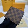 N60895-057　ルイヴィトン LOUISVUITTON 2020年最新入荷 ポルトフォイユ ミュルティプル 二つ折り短財布 ショートウォレット カードポケット ダミエエベヌキャンパス