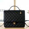 CH3662QBK-CC　シャネル CHANEL 2022年最新入荷 フラップバッグ ハンドバッグ 3way 斜め掛け ショルダーバッグ バックパック リュックサック クロスボディバッグ レディースかばん キャビアスキン