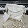 CH3989NJBS-CC　シャネル CHANEL 2022年最新入荷 スモール ホーボーバッグ 斜め掛け ショルダーバッグ クロスボディバッグ レディースかばん カーフレザー