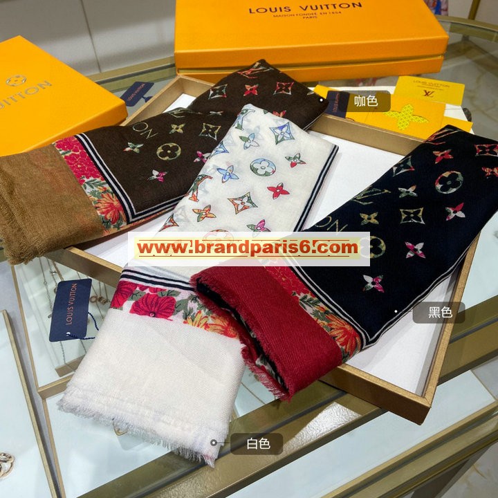 WJLV22070-AN　ルイヴィトン LOUISVUITTON 2022年最新入荷 ショール ロングスカーフ マフラー ストール カシミヤ
