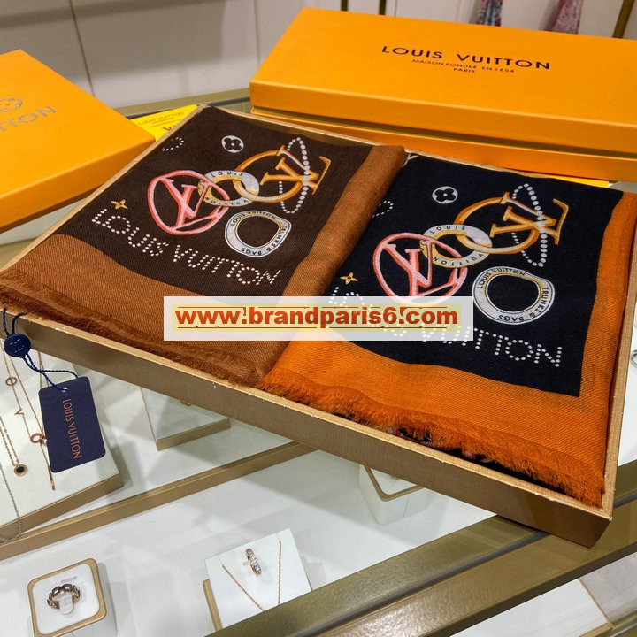 WJLV22071-AN　ルイヴィトン LOUISVUITTON 2022年最新入荷 ショール ロングスカーフ マフラー ストール カシミヤ