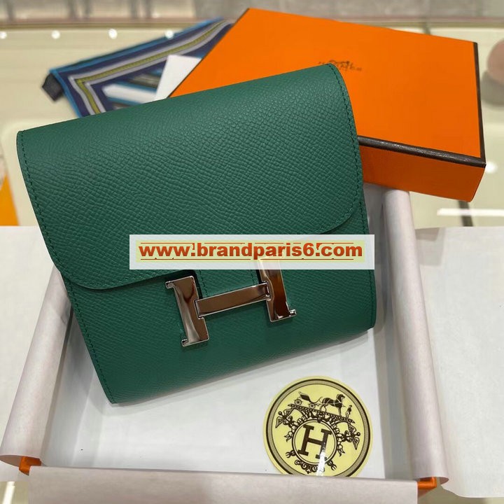 H707SYGL-063　エルメス HERMES 2022年最新入荷 コンスタンス ポケット ショートウォレット 手持ちかばん クラッチバッグ 短財布
