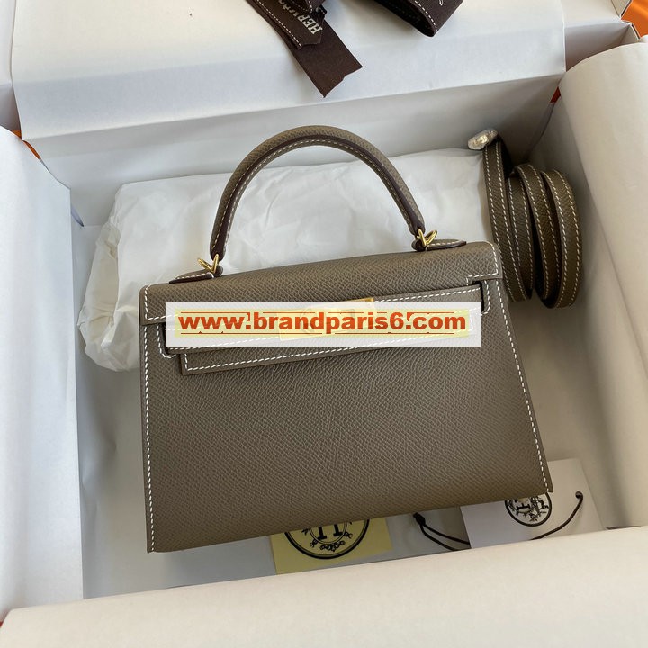 HKL19SQJDH-063　エルメス HERMES 2022最新入荷 ミニ ケリー トップハンドルバッグ トートバッグ ハンドバッグ 2way 斜め掛け ショルダーバッグ レディースかばん エプソン