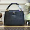 M93483DK-057　ルイヴィトン LOUISVUITTON 2023年最新入荷 カプシーヌ MM トップハンドルバッグ トートバッグ ハンドバッグ 2way 斜め掛け ショルダーバッグ