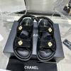 CHJ23024HRBK-26　シャネル CHANEL 2023年春夏最新入荷 スリングバック 厚底サンダル サマーサンダル ビーチサンダル レディースシューズ 靴