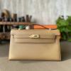 HKL22SZJBG-063　エルメス HERMES 2023最新入荷 ケリー ポシェット トップハンドルバッグ トートバッグ ハンドバッグ 2way 斜め掛け ショルダーバッグ レディースかばん ヴォーエプソン