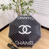 YSCH23033-99　シャネル CHANEL 2023年春夏最新入荷 雨傘 ジャンプ傘 フォールディングアンブレラ UVカット 日傘 折りたたみ傘 