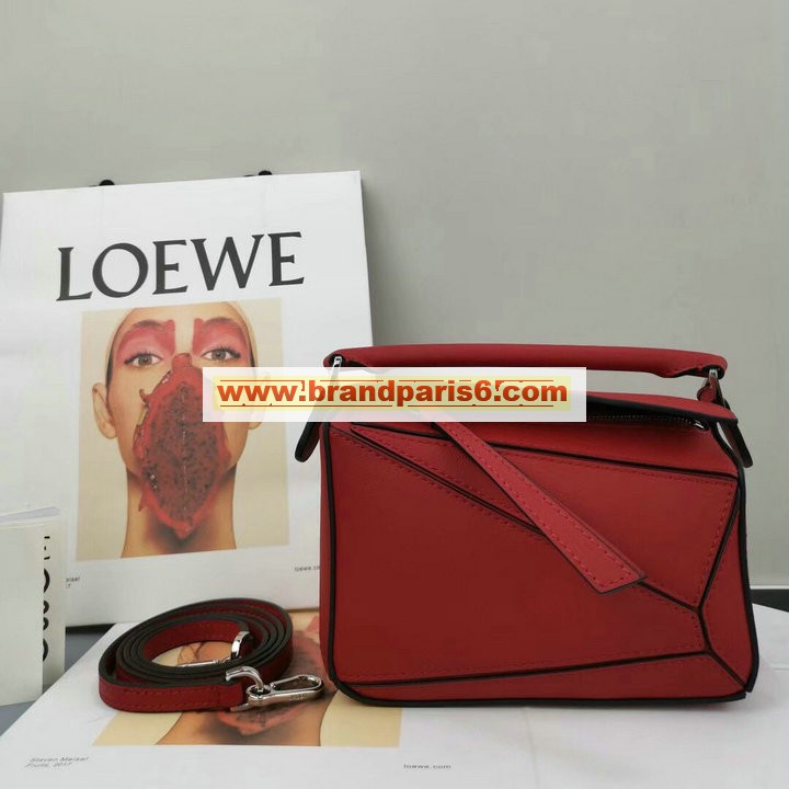 LE522048NRD-GH　ロエベ LOEWE 2023年最新入荷 パズル ミニ トートバッグ 斜め掛け ショルダーバッグ クロスボディバッグ レディースかばん クロスボディバッグ カーフレザー