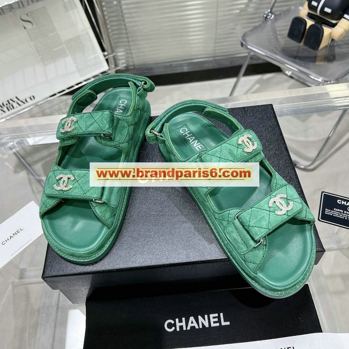 CHJ23024CRGL-26　シャネル CHANEL 2023年春夏最新入荷 スリングバック 厚底サンダル サマーサンダル ビーチサンダル レディースシューズ 靴