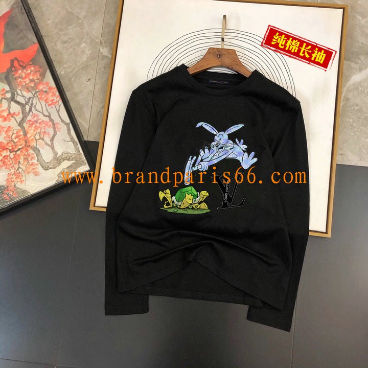 WYLV23004-MS　ルイヴィトン LOUISVUITTON 2023年春夏最新入荷 メンズ スウェットシャツ ロングスリーブ トップス 長袖 クルーネック カジュアル 