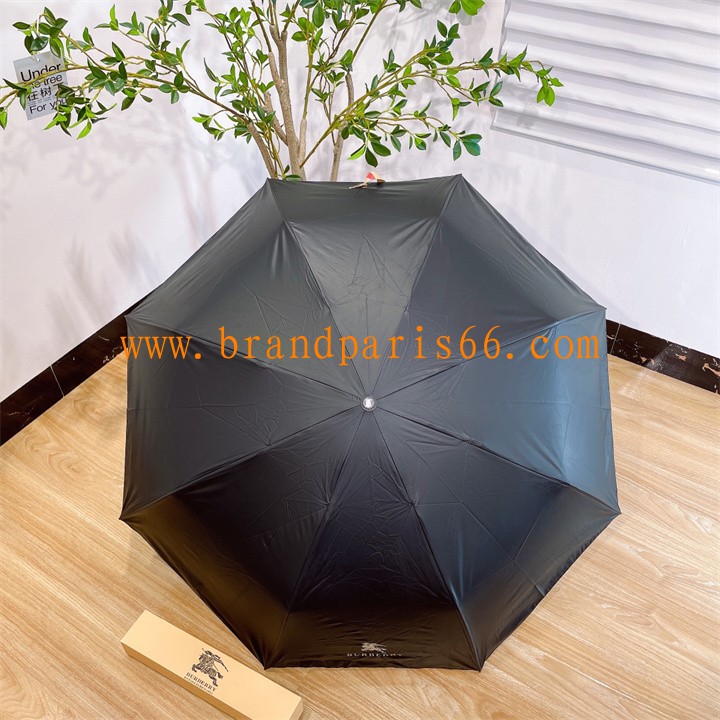 YSBR23001K-99　バーパリー BURBERRY 2023年春夏最新入荷 雨傘 ジャンプ傘 フォールディングアンブレラ UVカット 日傘 折りたたみ傘