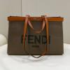 FD8265MG-168　フェンディ FENDI 2023年最新入荷 ピーカブー エックス トップハンドルバッグ トートバッグ ハンドバッグ 2way ショルダーバッグ レディースかばん