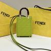 FD8597SYL-168　フェンディ FENDI 2023年最新入荷 サンシャイン ショッパー スモール トップハンドルバッグ トートバッグ 2way ショルダーバッグ 