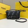 FD8588SBK-168　フェンディ FENDI 2023年最新入荷 バゲット トップハンドルバッグ 2way 斜め掛け ショルダーバッグ カーフレザー レディースかばん