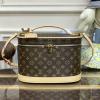 M47280-057　ルイヴィトン LOUISVUITTON 2023年最新入荷 ニース ハンドバッグ バニティ 化粧箱 トラベル アクセサリー モノグラムキャンパス