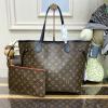 M41176-057　ルイヴィトン LOUISVUITTON 2023年最新入荷 ネヴァーフル PM トートバッグ ハンドバッグ トップハンドルバッグ レディースかばん モノグラムキャンパス